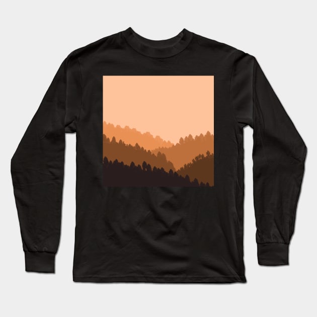 Tree Art Ilustration Long Sleeve T-Shirt by Alsprey31_designmarket